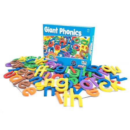 JUNIOR LEARNING Giant Rainbow Phonics - Magnetic Letters JL607